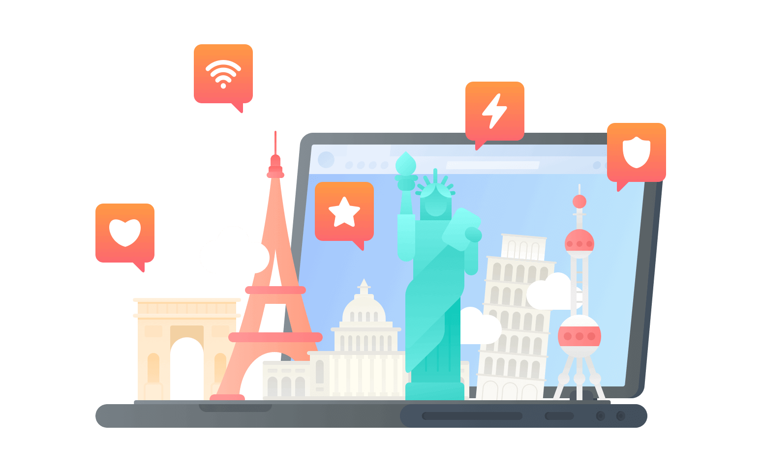 在几内亚比绍怎么连接到中国大陆 - 海龟VPN